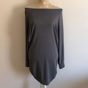 New, gray tunic